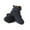 Black, variant on Breathable Motorcycle Boots for All Seasons - Unisex Motorcycle Cycling Shoes,Black,45