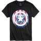 thumbnail image 1 of C-Life - Camiseta gráfica para hombre, Capitán América, color negro, talla mediana, 1 of 1