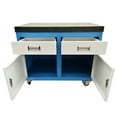 thumbnail image 6 of 35.4"*23.6" Movable T-slot Workbench Tapping Machine Worktable with Drawers, 6 of 10