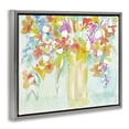 thumbnail image 4 of Stupell Industries Bold Eclectic Bouquet Botanical & Floral Painting Gray Floater Framed Art Print Wall Art, 21 x 17, 4 of 10