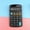 Black, variant on Mini Desktop Calculator, 8-Digit LCD Display, 2.6" x 4.3", Solar and Battery Operated, Portable Pocket Size with Sensitive Keys, Suitable for Office and Home, Ideal for Daily Use and Work