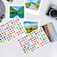 thumbnail image 5 of Paquete de 960 piezas 1 cm autoadhesivo colores surtidos brillantes estrellas brillantes pegatinas niños estudiantes recompensas maestros suministros, 5 of 5