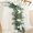 White, variant on Luxcidy 5.57Ft Artificial Eucalyptus Garland with Flowers, Fake Greenery Faux Floral Vine Garland for Table Decor Wedding Centerpieces Bridal Shower Party Decorations