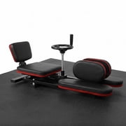 Red Steel Stretch Machine, Split Adjustable Heavy Duty Leg Stretcher Machine, Split Machine Training Equipment Leg Stretcher for Yoga Studio