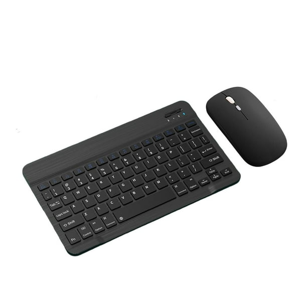 Bluetooth Keyboard Mouse Comb Rechargeable Built in Battery for