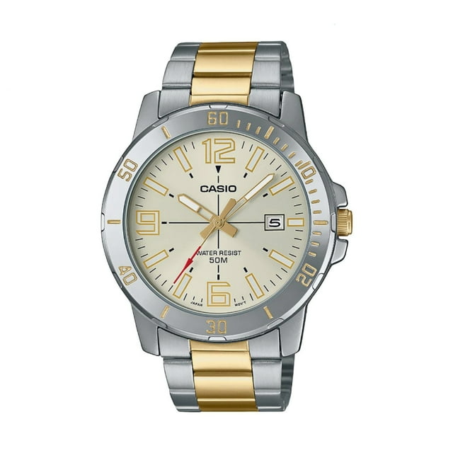 Reloj Casio Core Analógico para Caballero - MTP-VD01SG-9BVCF Casio MTP-VD01SG-9BVCF