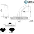 thumbnail image 2 of IGUOHAO Touchless Bathroom Faucet Oil Rubbed Bronze with Hole Cover Plate Single-Hole Automatic Sensor Vanity Faucets with Control Box and Temperature Mixer Hands Free Bathroom Sink Water Tap, 2 of 9