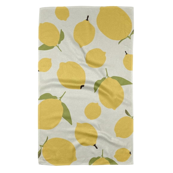 Paños de cocina GEOMETRY Sunny Lemons de secado rápido, 1 paquete