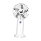 thumbnail image 2 of Ventilador Portátil, Ventilador De Mano Recargable Por USB Para Acampar, Oficina, Interior Y Exterior, 2 of 9