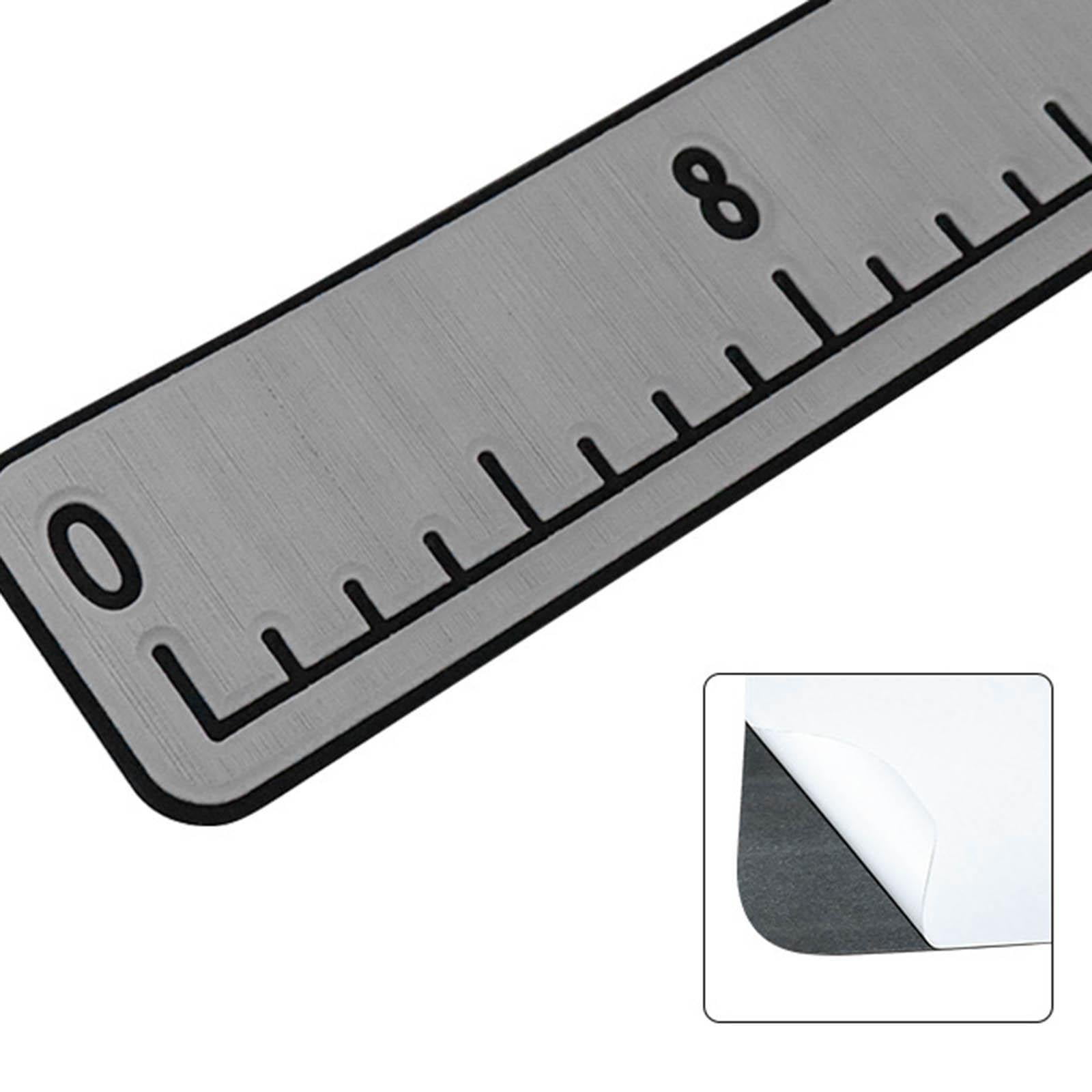 figatia Ruler Measuring Ruler Portable Easy to Read with Scale ing Tackle Measurement Tackle Tool for ing Boat Deck