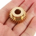 thumbnail image 5 of PBPBOX Golden Metal Pinion Gear for Vending Machine Repair with Dual Hole Design and Precision Craftsmanship, 5 of 6
