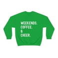 thumbnail image 2 of Cheer Mom Sweatshirt, Cheer Mom Hoodie, Weekends, Coffee, Cheerleading Mom, 2 of 5