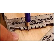 Swanson Tool, S0101CB, Speed® Square w/Blue Book, 6 inch Combination Square