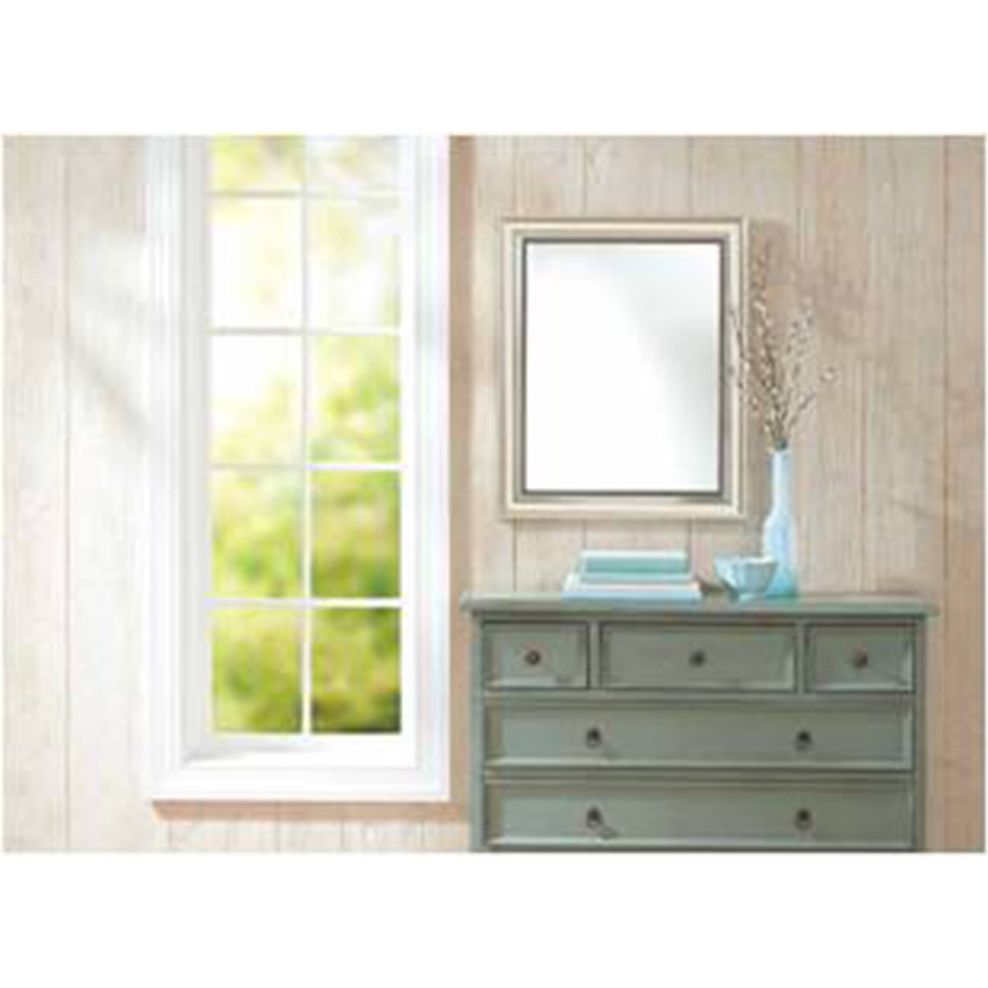 Better Homes and Gardens 23' x 28' Silver Monte Clair Wall Mirror