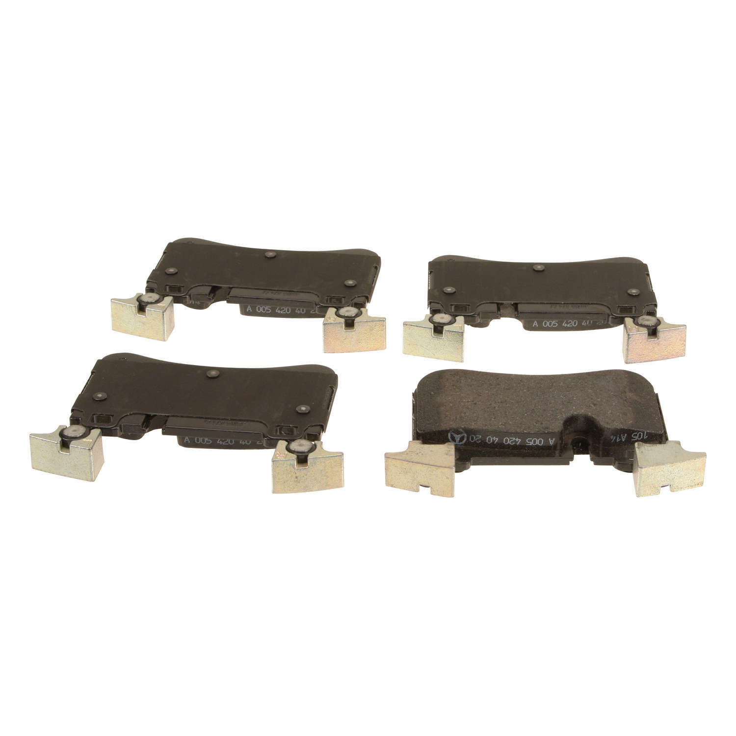 Genuine OE Replacement Brake Pad Set, w/ Shims