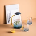 thumbnail image 2 of Jarra de agua para bebidas 250ml Vaso para beber Vasos Jarra de agua fría y 1 jarra 2 vasos Gloria Taza de la jarra, 2 of 7