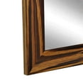 thumbnail image 3 of Wood Toned Floor Mirror, 3 of 5