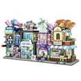 thumbnail image 5 of MACTANO House Mini Building Block Set Clothing Shop Building Kit Plastic Toy Gift for Kid Multicolor, 5 of 7