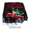 thumbnail image 6 of Tnobhg Throw Blanket Soft Cozy Flannel Fleece Durable Breathable Christmas Tree Design Keep Warm Cartoon Pattern Blanket, 6 of 8
