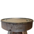 thumbnail image 3 of vidaXL Coffee Table Solid Reclaimed Wood 60x45 cm Silver, 3 of 5
