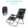 thumbnail image 2 of CHYVARY Oversized Zero Gravity Patio Reclining Padded Lounge Chair with an Adjustable Headrest and a Side Tray, Grey, 2 of 9