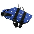 thumbnail image 4 of Seachoice Dog Life Vest, Adjustable Life Jacket For Dogs, w/ Grab Handle, Blue Polka Dot, Size XS, 7-15 Lbs., 4 of 7