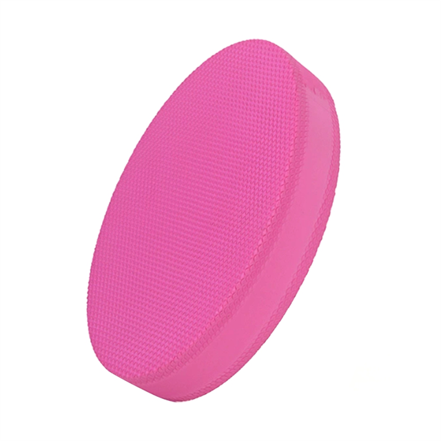 Yoga Balance Pad Stability Cushion Foam Board Workout Exercise Trainer Comfortable Stability Training Balance Pad,1 x Yoga Balance Pad,Rose Red