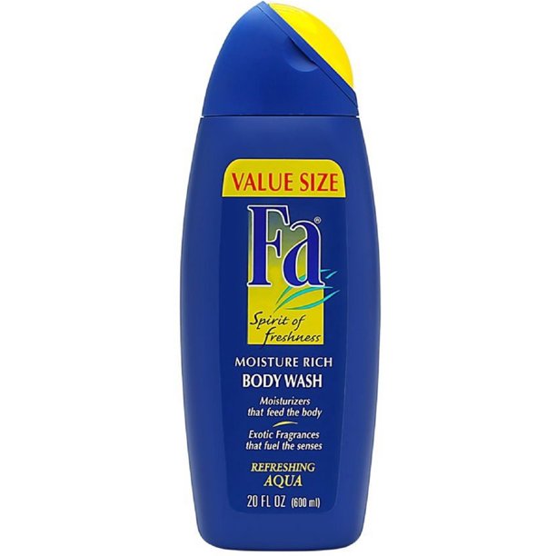 FA Moisture Rich Body Wash, Refreshing Aqua 20 oz
