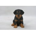 thumbnail image 2 of Garden Decor Animal Statue Rottweiler Puppy, 2 of 5
