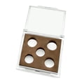 thumbnail image 1 of AWHAO Acrylic Cue Ball Case Transparent Billiard Ball Holder Snooker Pool Ball Storage 5 Holes, 1 of 9