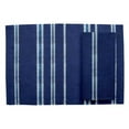 thumbnail image 2 of S4Sassy Blue Stripe Shibori Washable Placemats & Napkins Table Decor Dining Mats, 2 of 3