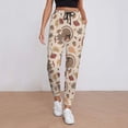 thumbnail image 2 of Women's Sweatpants, Cute Autumn Turkey Baggy Sweatpants Joggers for Women, Fall Outfits for Women 2024 Lounge Yoga Athletic Workout Pants with Pockets, 2 of 7