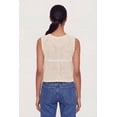 thumbnail image 4 of Women's Floral Crochet Button Front Vest, 4 of 4