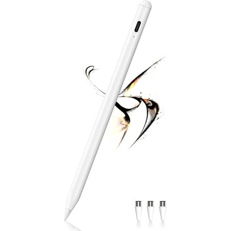 Stylus Pens for Touch Screens POM Tip Magnetic Tablet Pen Rechargeable Digital Pen Compatible with iPhone/iPad/iPad Pro/Samsung/Lenovo/and Other iOS/Android smartphone and Tablet Devices