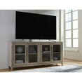 thumbnail image 7 of Ashley Furniture Dalenville 4-Door Wood Accent Cabinet in Antiqued Light Gray, 7 of 7