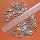 thumbnail image 4 of 100 piezas de colgantes de dijes de animales antiguos de plata mezclados Diy, 4 of 5