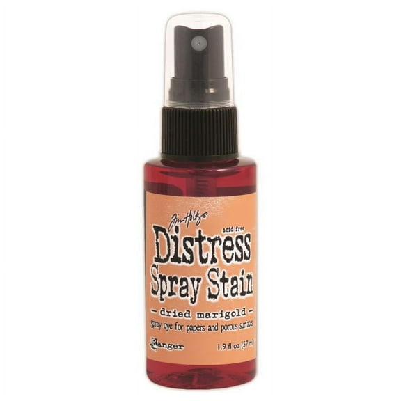 Tim Holtz Distress Spray Stain 1.9oz-Dried Marigold