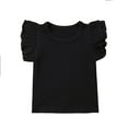 thumbnail image 1 of Toddler Girl Ruffles Sleeve T-shirt, 1 of 4