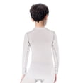 thumbnail image 3 of LNFINTDO 1 or 2 Pack Youth Boys Compression Shirt Athletic Long Sleeve Baseball Undershirt Soccer Sports Base Layer Top, 3 of 5