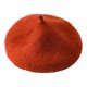 thumbnail image 1 of Gorro de boina, gorro cálido de invierno estilo francés de color sólido para mujeres y niñas, 1 of 5