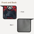 thumbnail image 2 of Xecao Red Black Eastern Panda Warrior for Silicone Trivet Mats - Heat Resistant Pot Holders, Multipurpose Non-Slip Hot Pads, 2 of 8