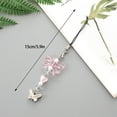 thumbnail image 2 of Cute Bowknot Phone Charm Strap Detachable Keychain Pendant Butterfly Star Phone Lanyard Backpack Decors for Women Girls, 2 of 8