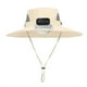 thumbnail image 5 of Sombrero con visera solar y ventilador USB Sombrero de playa con ventilador para acampar Senderismo, 5 of 9