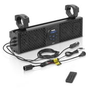 Sound Storm Laboratories SB18 UTV 18” Amplified Sound Bar, Bluetooth 4” Speakers