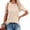 15# Complexion, variant on Women's Lightweight Wool Blend Tops Short Sleeve Crew Neck Sweater Work Business Casual Summer Fashion Clothes S 15# Dark Blue