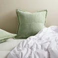 thumbnail image 5 of Topfinel 16" x 16" Wide Side Pillowcase,Corduroy Decorative Textured Pillow Cover,SageGreen,Set of 2, 5 of 8
