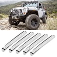 thumbnail image 5 of 5Pcs Electroplating Exterior 4 Doors Handle Trim Stickers Decoration Fits for Wrangler JK 2007-2017, 5 of 5
