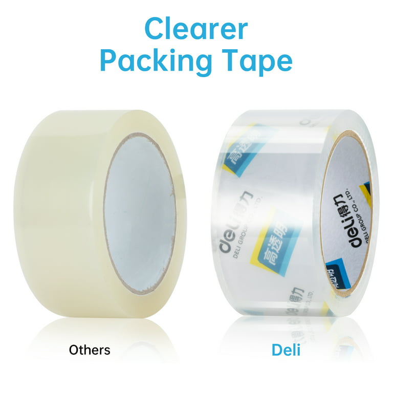 Packaging - technical adhesive tape to pack light or heavy parcels
