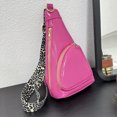 thumbnail image 4 of Bolso Hombro Elegante para Mujer Bolsos Pecho PU Con Correa Ajustable Tipo Cartera Simples, 4 of 9