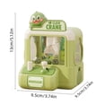 thumbnail image 2 of Aodebiao Mini Claw Machine Toy Rotatable Grabber Arcade Game Kids Party Fun Prizes Candy Plush Dolls Interactive Skill Play Set Birthday Gift, 2 of 5